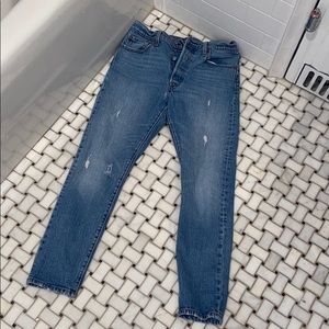 Levi’s Post Modern Blues 501 Jeans from Clad&Cloth